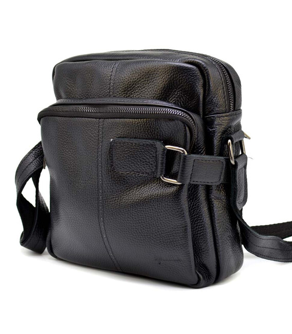 Шкіряний крос-боді, месенджер зі шкіри "Флотар" FA-6012-3md бренду TARWA фото, картинка, изображение