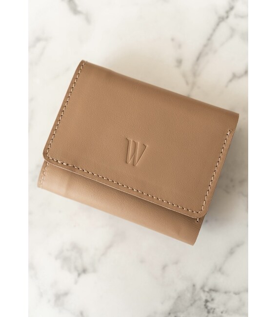 Кожаный кошелек Trinity карамель краст фото, картинка, изображение