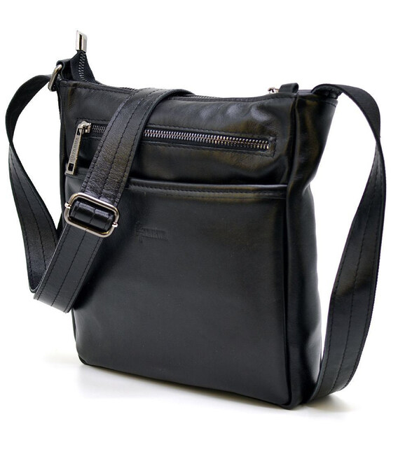 Чоловіча шкіряна сумка через плече GA-1300-3md TARWA фото, картинка, изображение