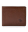 Шкіряне портмоне для чоловіків 505623 Grande Pelle, коричневого кольору картинка, зображення, фото