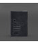 Шкіряна обкладинка для військового квитка офіцера запасу 8.2 темно-синій Crazy Horse картинка, зображення, фото