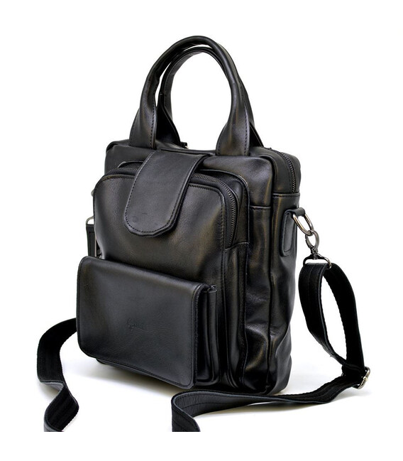 Шкіряна чоловіча сумка трансформер GA-7266-3md TARWA фото, картинка, изображение