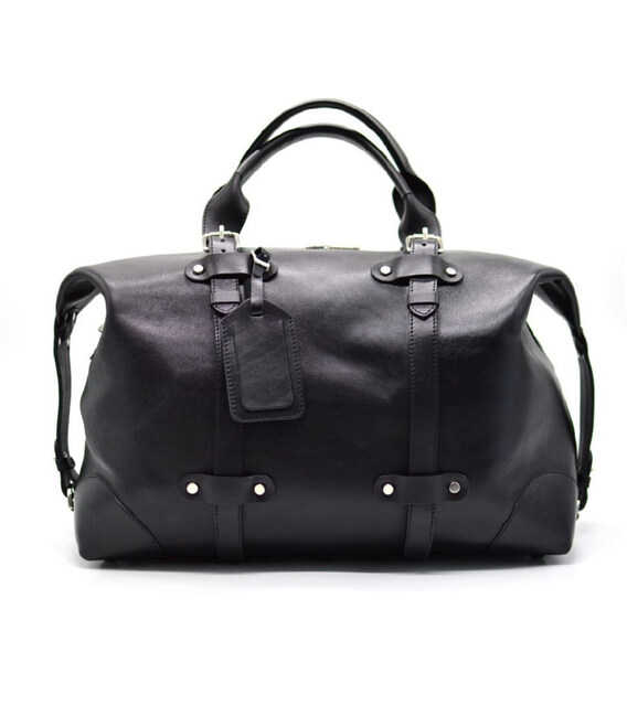 Шкіряна чорна дорожня сумка ТА-5764-4lx TARWA фото, картинка, изображение