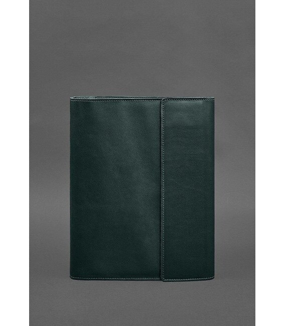 Кожаная папка для документов "Семейная" А4 Зеленая фото, картинка, изображение