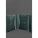 Шкіряна папка для документів "Сімейна" А4 Зелена картинка, зображення, фото