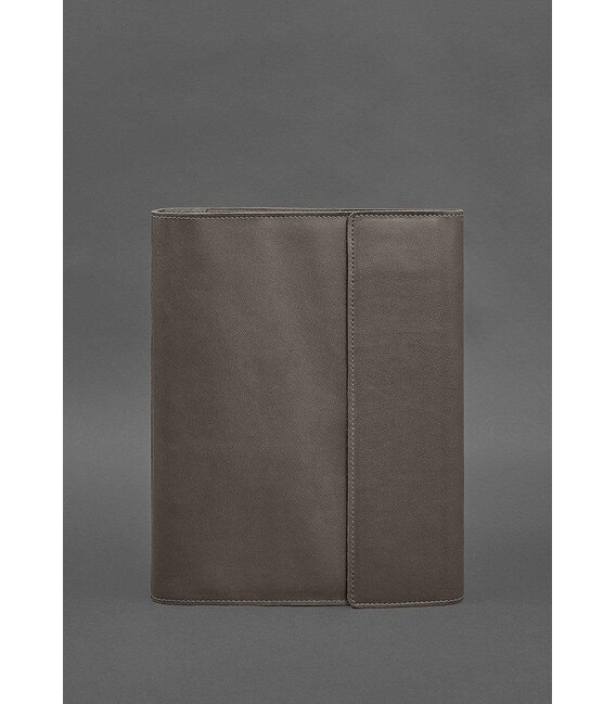 Шкіряна папка для документів "Сімейна" А4 Темно-бежева картинка, зображення, фото