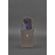Кожаная сумка-чехол для телефона темно-бежевая фото