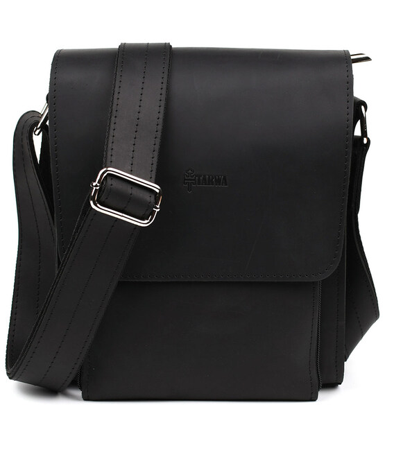 Чоловіча сумка через плече TARWA RA-3027-3md, з натуральної шкіри crazy horse фото, картинка, изображение