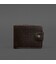 Шкіряне портмоне 9.1 темно-коричневе картинка, зображення, фото