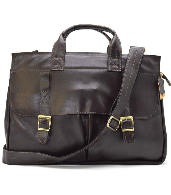 Чоловіча шкіряна сумка з відділом для ноутбука GC-7107-1md TARWA фото, картинка, изображение