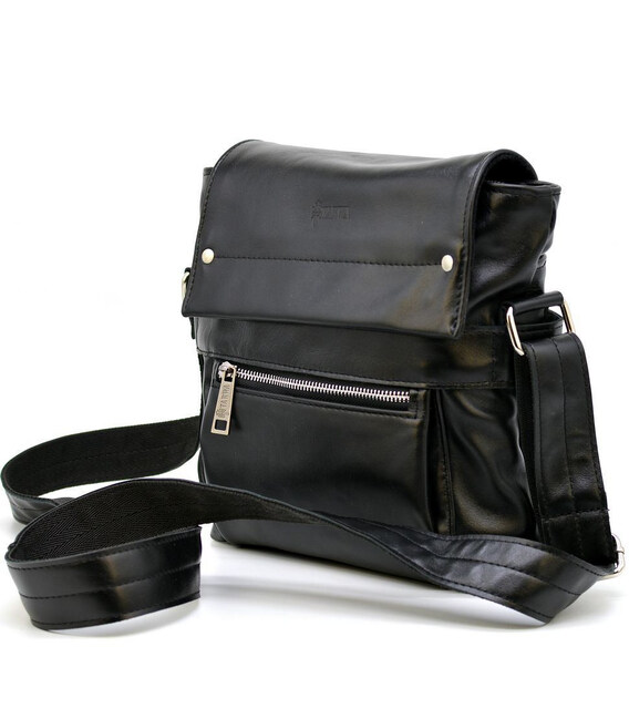 Чоловіча крос-боді з натуральної шкіри TARWA GA-7121-1md фото, картинка, изображение