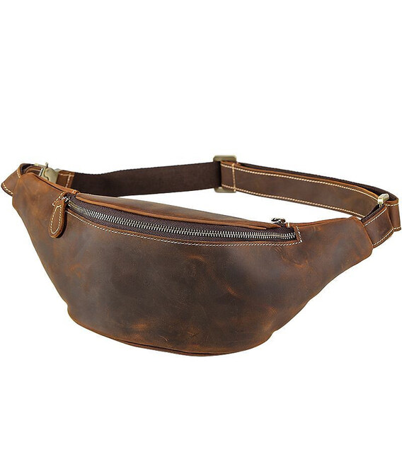 Сумка на пояс з кінської шкіри tid3021 фірми Tiding картинка, зображення, фото