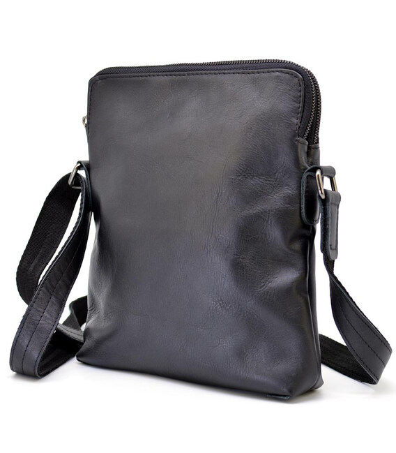 Шкіряна чоловіча сумка через плече GA-1048-3md TARWA в шкірі "черокі" фото, картинка, изображение