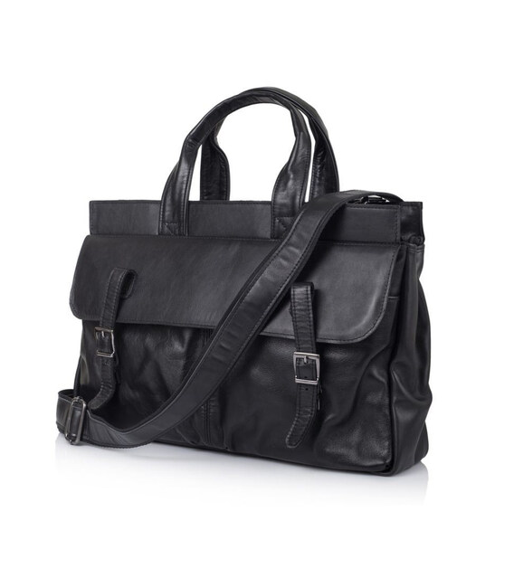 Чоловіча шкіряна сумка з відділом для ноутбука GA-7107-1md TARWA картинка, зображення, фото