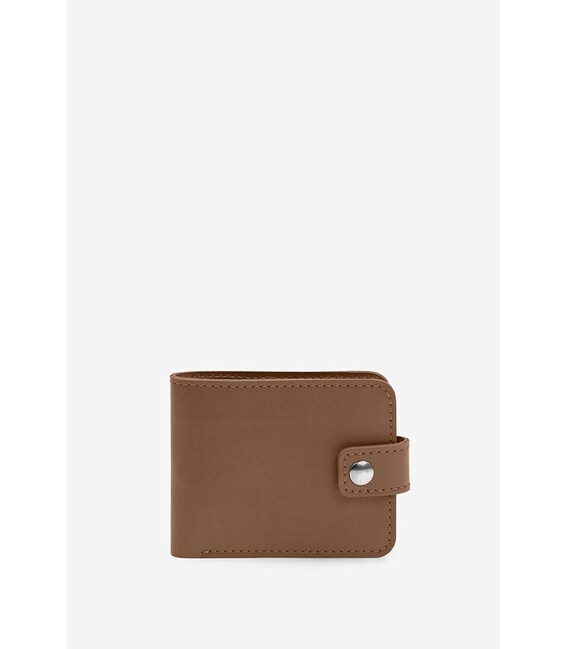 Кожаное портмоне Mini 2.2 карамель фото, картинка, изображение