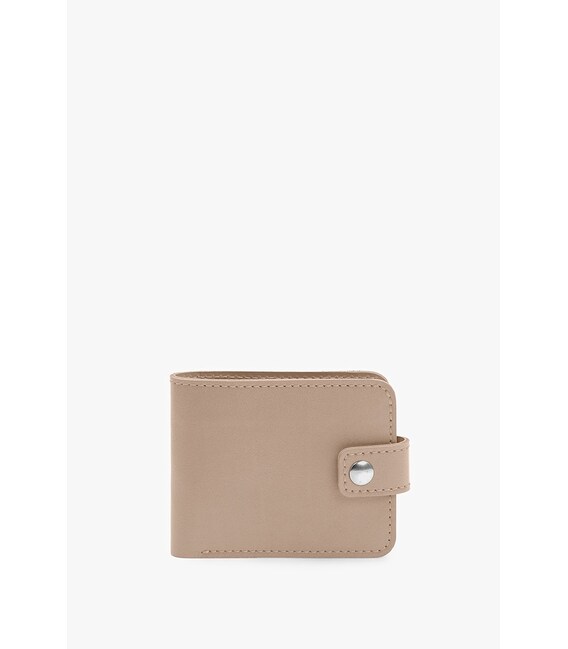 Кожаное портмоне Mini 2.2 светло-бежевый фото, картинка, изображение