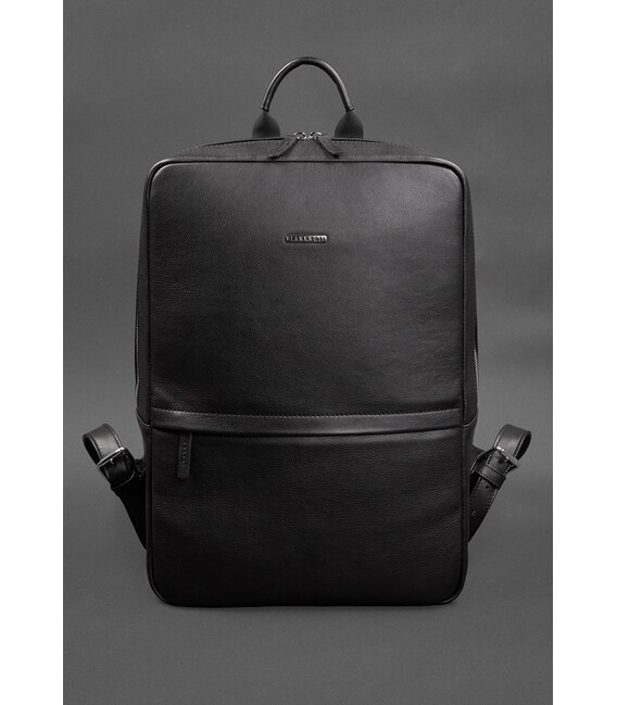 Кожаный рюкзак Foster 1.1 Черный фото, картинка, изображение
