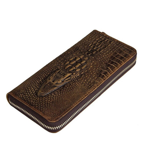 Шкіряне портмоне кардхолдер JD8067R John McDee фото, картинка, изображение