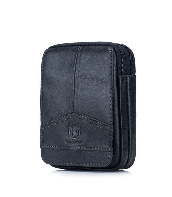 Шкіряна міні сумка на пояс від Bull YB12A фото, картинка, изображение