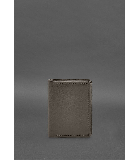 Кожаная обложка для водительского удостоверения, ID и пластиковых карт 2.1 темно-бежевый фото, картинка, изображение