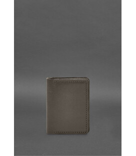 Шкіряна обкладинка для посвідчення водія, ID та пластикових карток 2.1 темно-бежевий картинка, зображення, фото