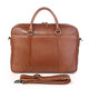 Містка шкіряна чоловіча сумка на кожен день 7349B фото