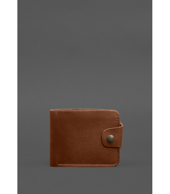 Кожаное портмоне 9.1 Светло-коричневый фото, картинка, изображение