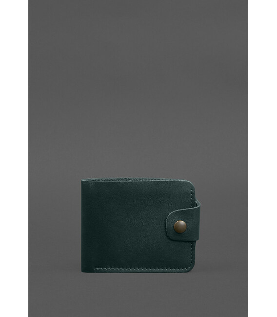 Кожаное портмоне 9.1 Зеленый фото, картинка, изображение