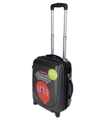 Валіза Gravitt DS 310 маленька S чорна картинка, зображення, фото