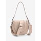 Жіноча шкіряна сумка Mandy світло-бежева картинка, зображення, фото