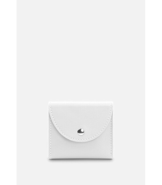 Кожаный кошелек 2.2 белый фото, картинка, изображение