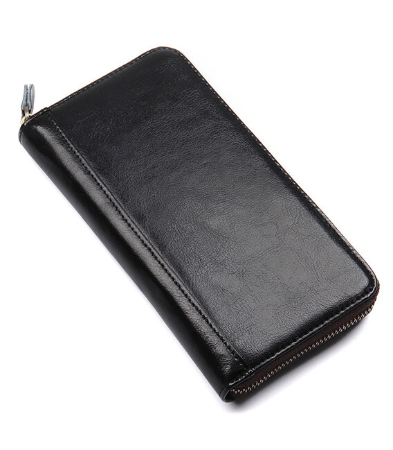 Визитница большая Vintage 14605 Черная фото, картинка, изображение