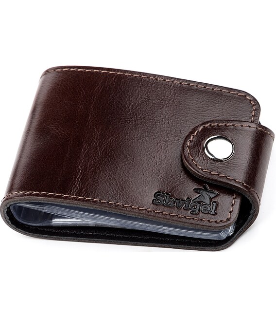 Холдер горизонтальный Shvigel 13914 кожаный Коричневый фото, картинка, изображение