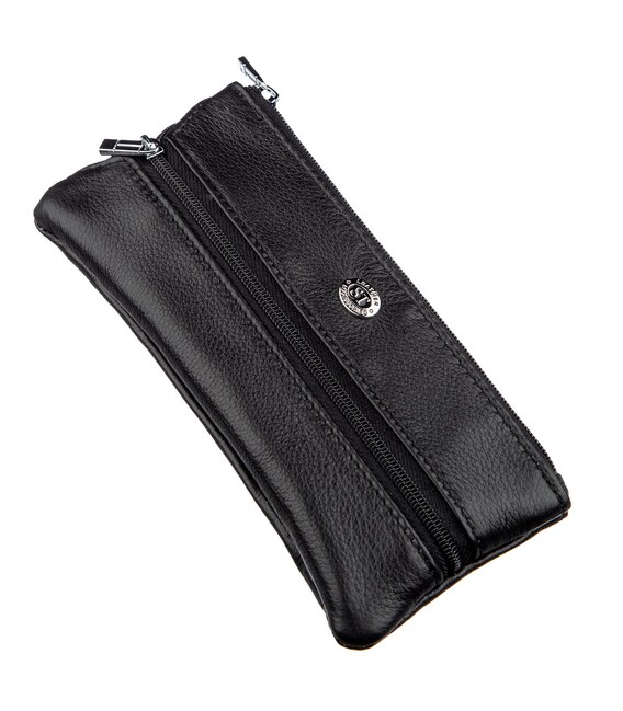 Мужская компактная ключница ST Leather 18838 Черный фото, картинка, изображение