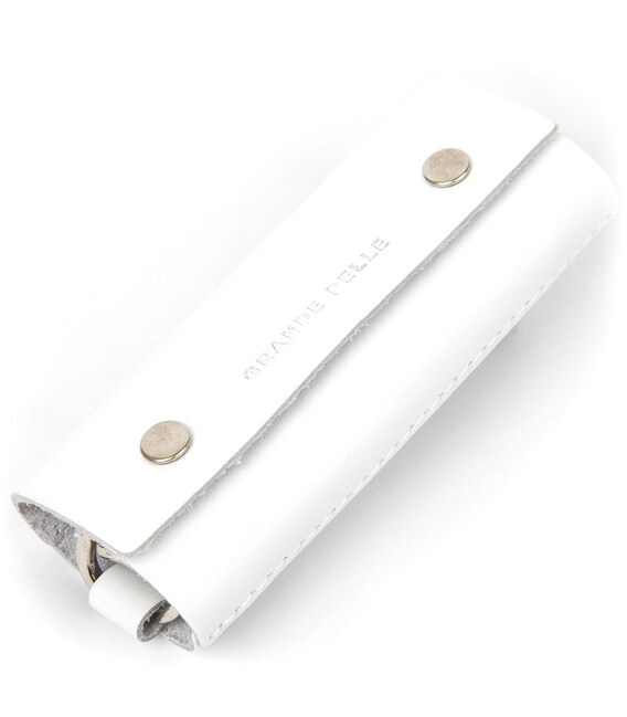 Шкіряна універсальна ключниця GRANDE PELLE 11346 Білий картинка, зображення, фото