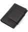 Кожаная визитница GRANDE PELLE 11496 Черный фото, картинка, изображение
