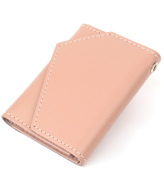 Ключниця з натуральної шкіри GRANDE PELLE 11393 Рожевий картинка, зображення, фото