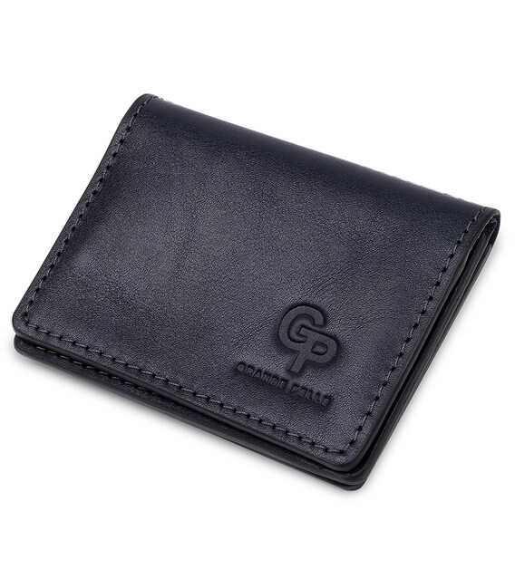 Шкіряна обкладинка для прав GRANDE PELLE 11539 Синій картинка, зображення, фото