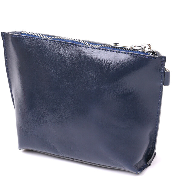 Добротная косметичка для женщин Shvigel 16413 Синий фото, картинка, изображение