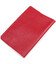 Яркая кожаная обложка на паспорт Карта GRANDE PELLE 16775 Красная фото, картинка, изображение