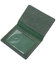 Чудова шкіряна обкладинка на військовий квиток Карта GRANDE PELLE 16783 Зелений картинка, зображення, фото
