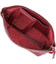 Удобная женская кожаная косметичка GRANDE PELLE 16792 Бордовый фото, картинка, изображение