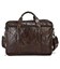 Сумка мужская Vintage 14056 Коричневая фото, картинка, изображение
