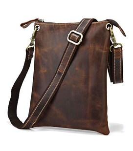 Кожаная сумка планшет для документов и города Vintage 14061 Коричневая фото, картинка, изображение