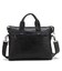 Сумка мужская Vintage 14067 с ручками Черная фото, картинка, изображение