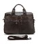 Сумка чоловіча Vintage 14088 Коричнева картинка, зображення, фото