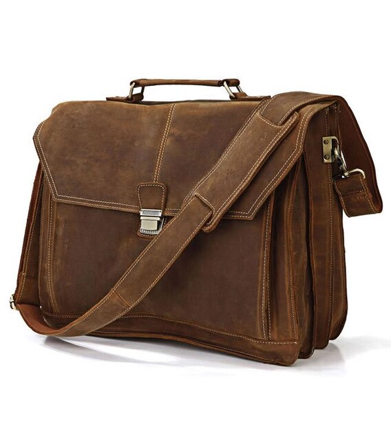 Портфель Vintage 14100 Коричневый фото, картинка, изображение