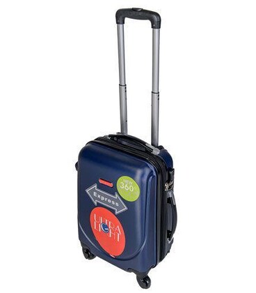 Чемодан Gravitt DS 310 маленький S синий фото, картинка, изображение