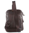 Шкіряна чоловіча сумка через плече для документів та міста Vintage 14185 Коричнева картинка, зображення, фото