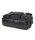 Шкіряна сумка для ноутбука роботи поїздок та документів Vintage 14204 Чорна картинка, зображення, фото